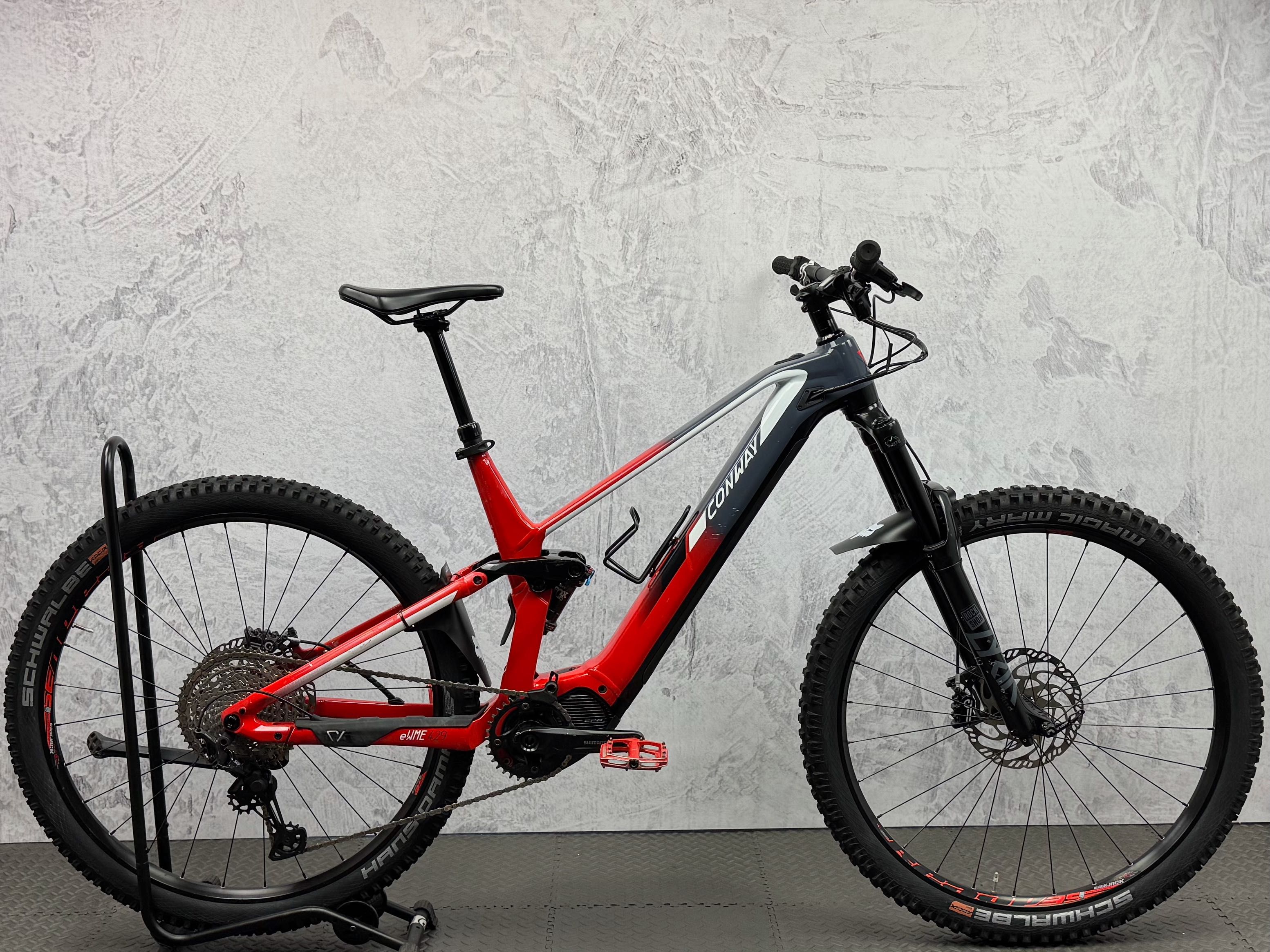 Rower Elektryczny MTB 29 Full Conway EWME 429 EP8 630Wh Lyrik 160, FOX