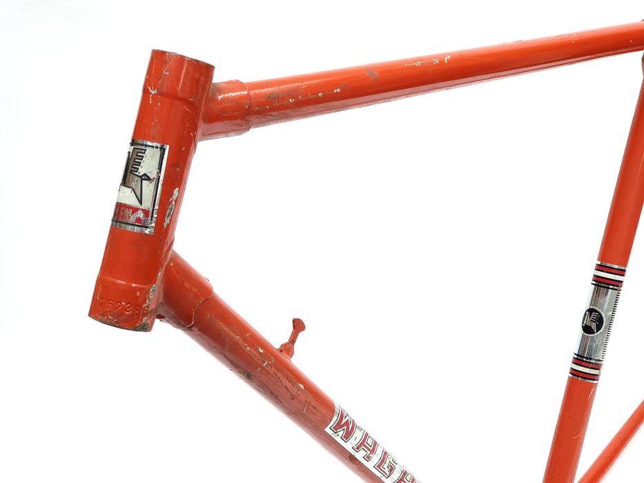 NOWA Rama Romet Wagant 1986 rok czerwona 27 1 1/4 cala 56 cm PRL