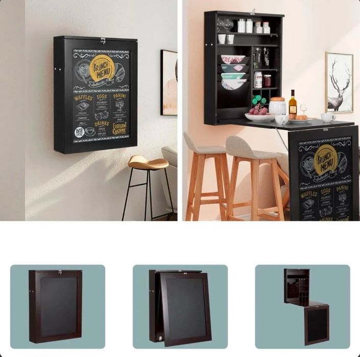 Stół składany półka Costway