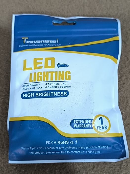 Lâmpadas LED automotivas