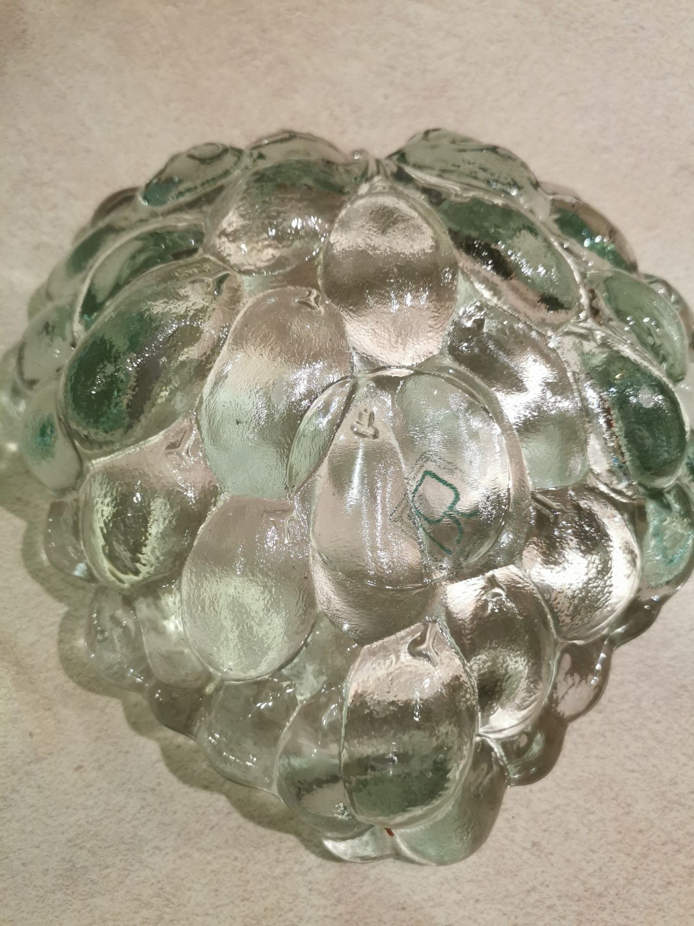 Tealight szklany naczynia pojemnik na biżuterię 2 szt zielone recyclin