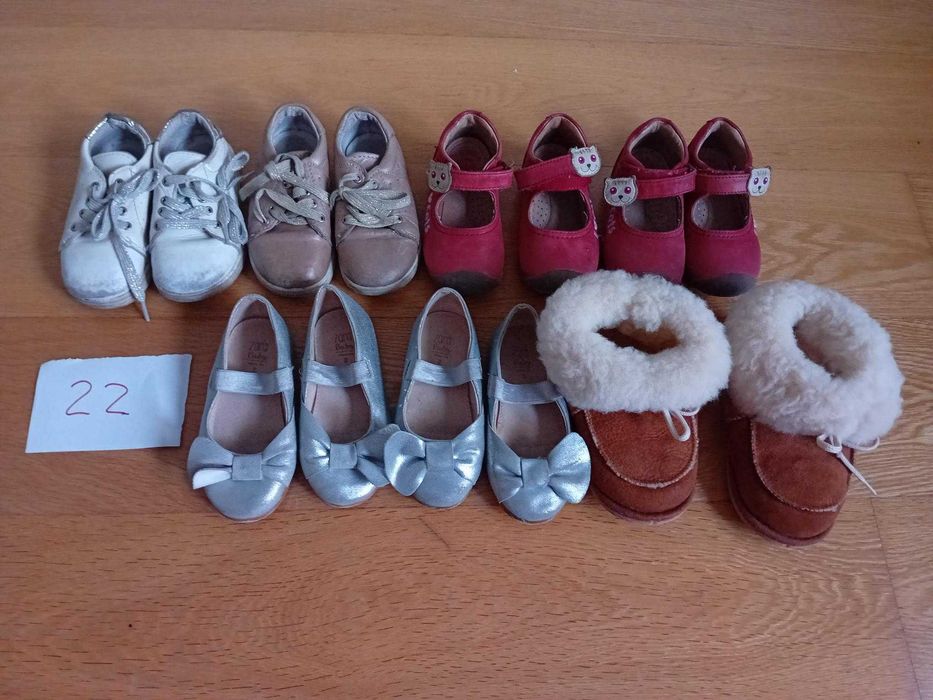 Lote sapatos criança, tamanhos 21 a 23