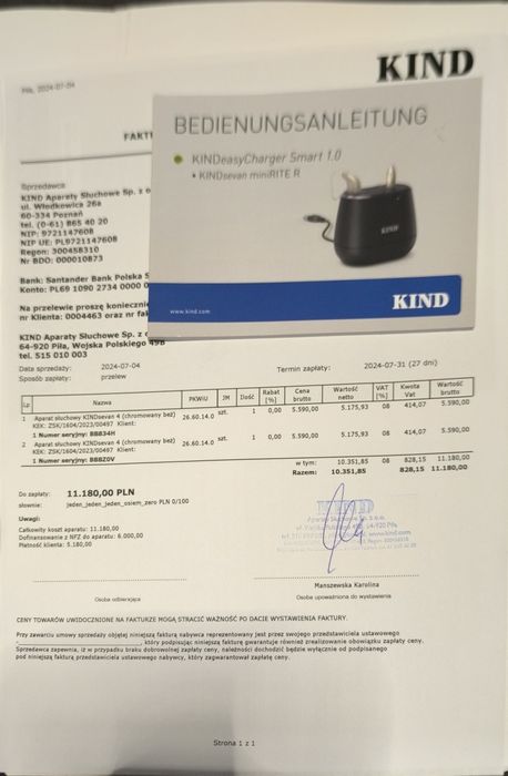 Aparaty Słuchowe 2szt nowa generacja