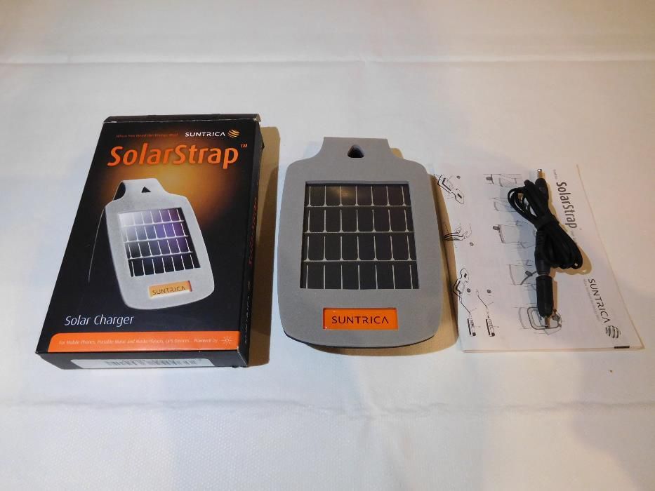 Solar Strap Suntrica carregador por ficha solar com bateria interna