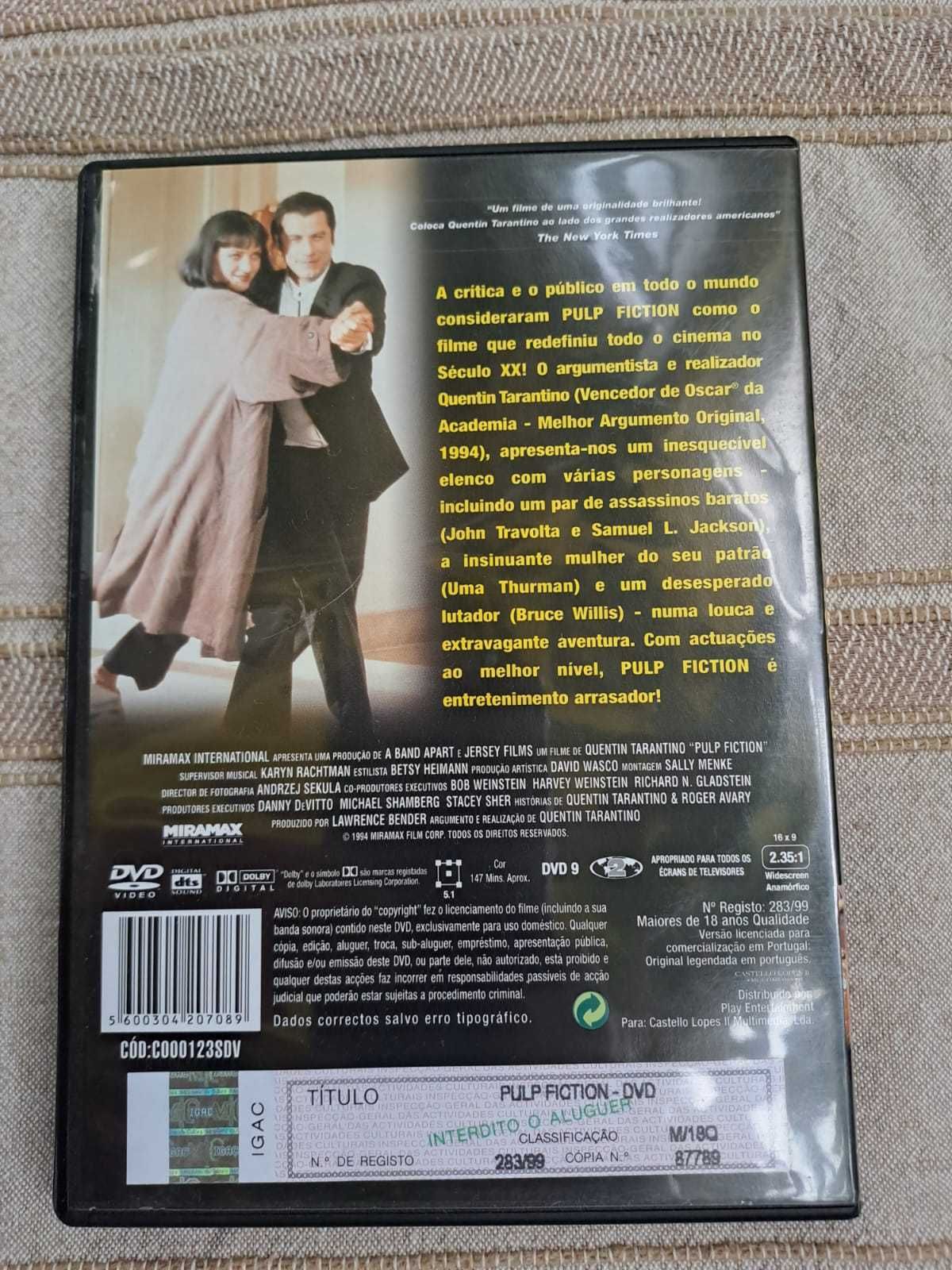 "Pulp Fiction" - DVD - de Quentin Tarantino
