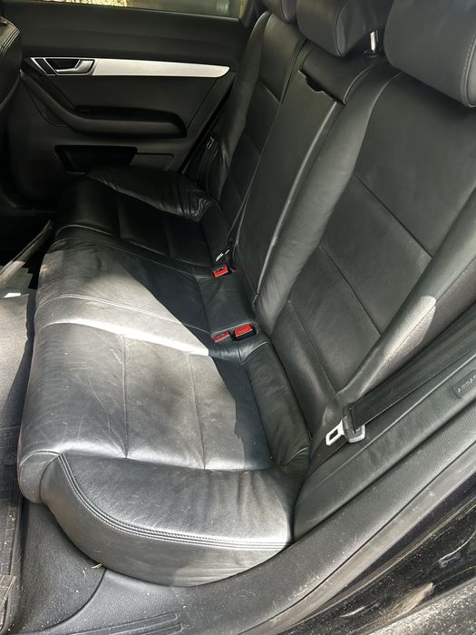 Fotele audi a6 c6 sline skora pogrzewane