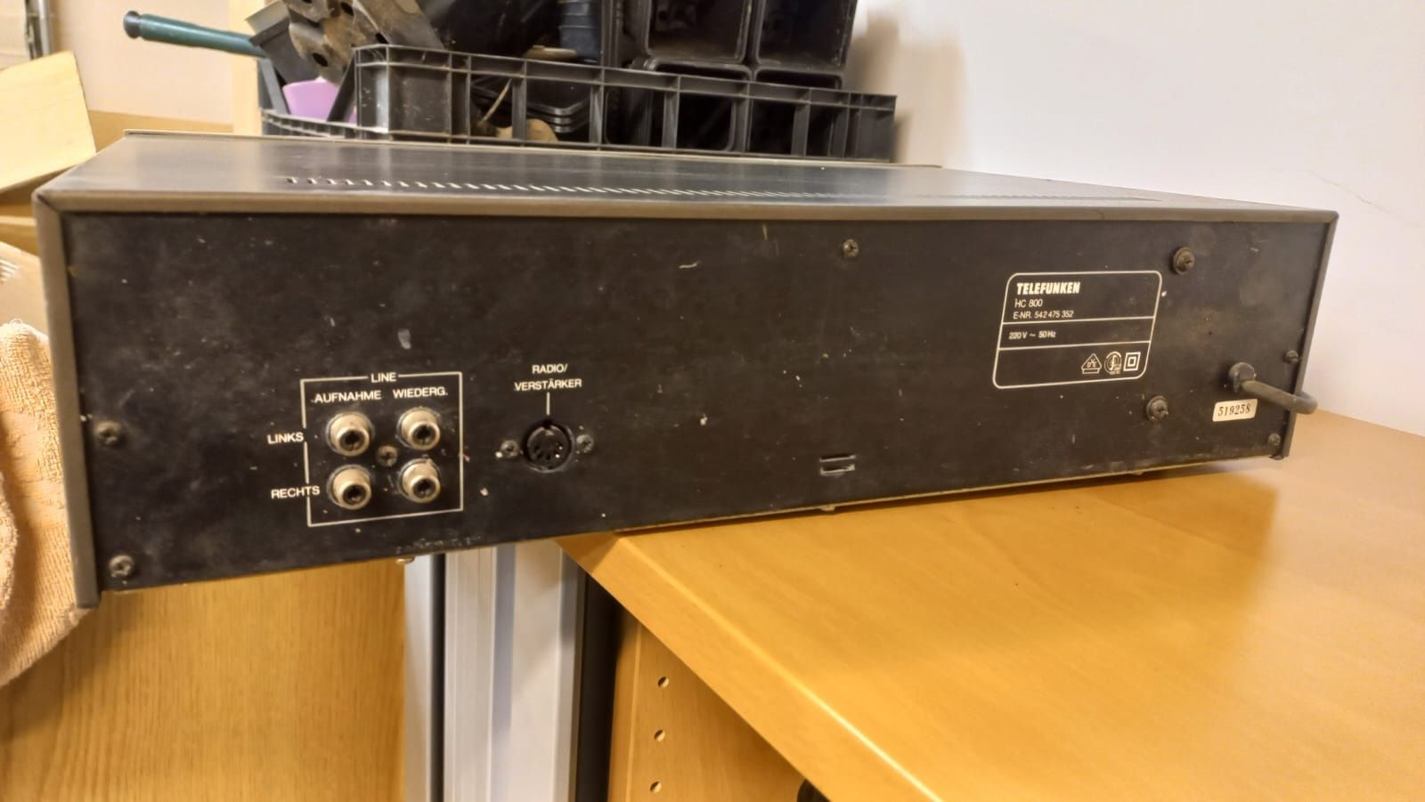 Telefunken HC 800 magnetofon