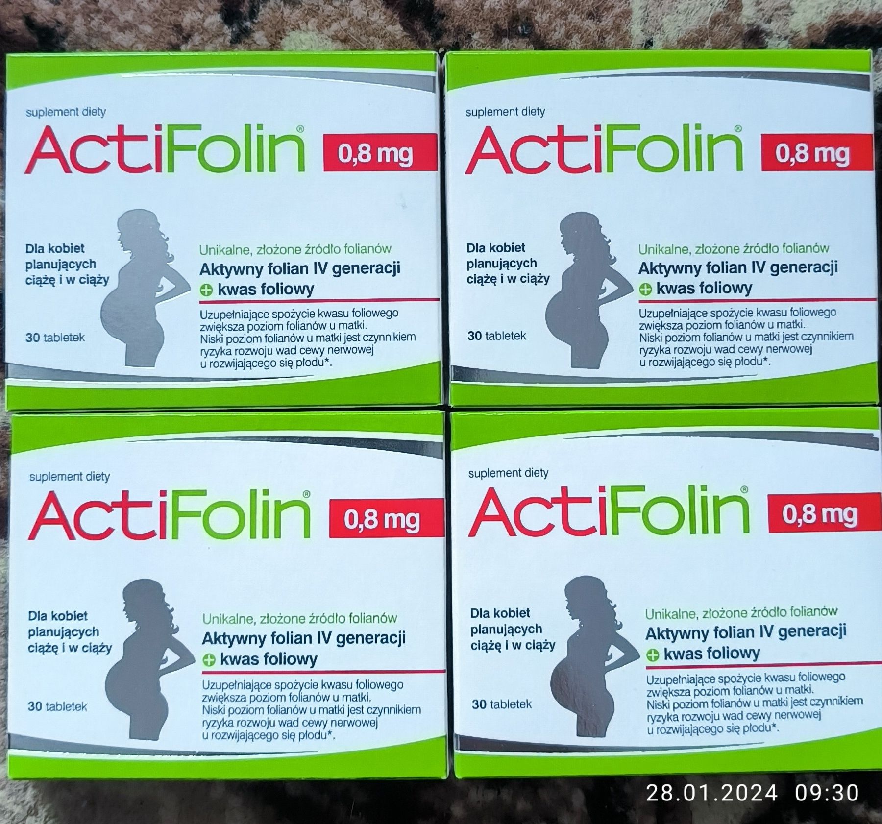 ActiFolin 0,8 mg NOWE