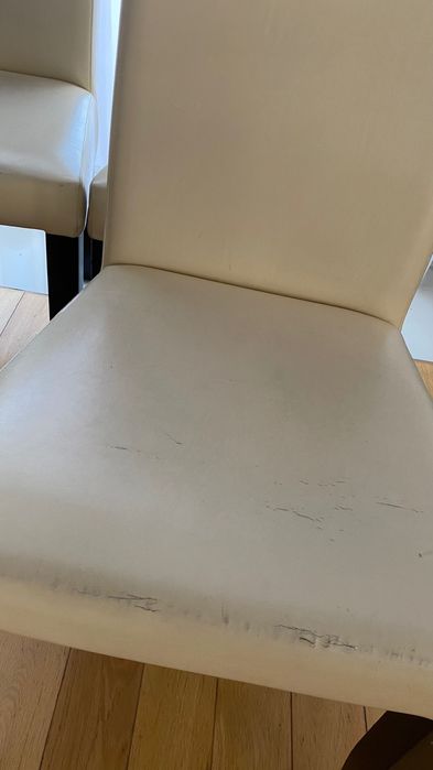 Komplet 6 krzeseł do odnowienia