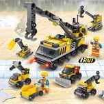 Лего набор КРАН- ТЕХНИКА строительная 6в1 Lego строители Конструктор