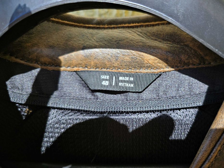 Casaco Moto REV´IT! Parallax (Pele/Tecido), Castanho, Tamanho S