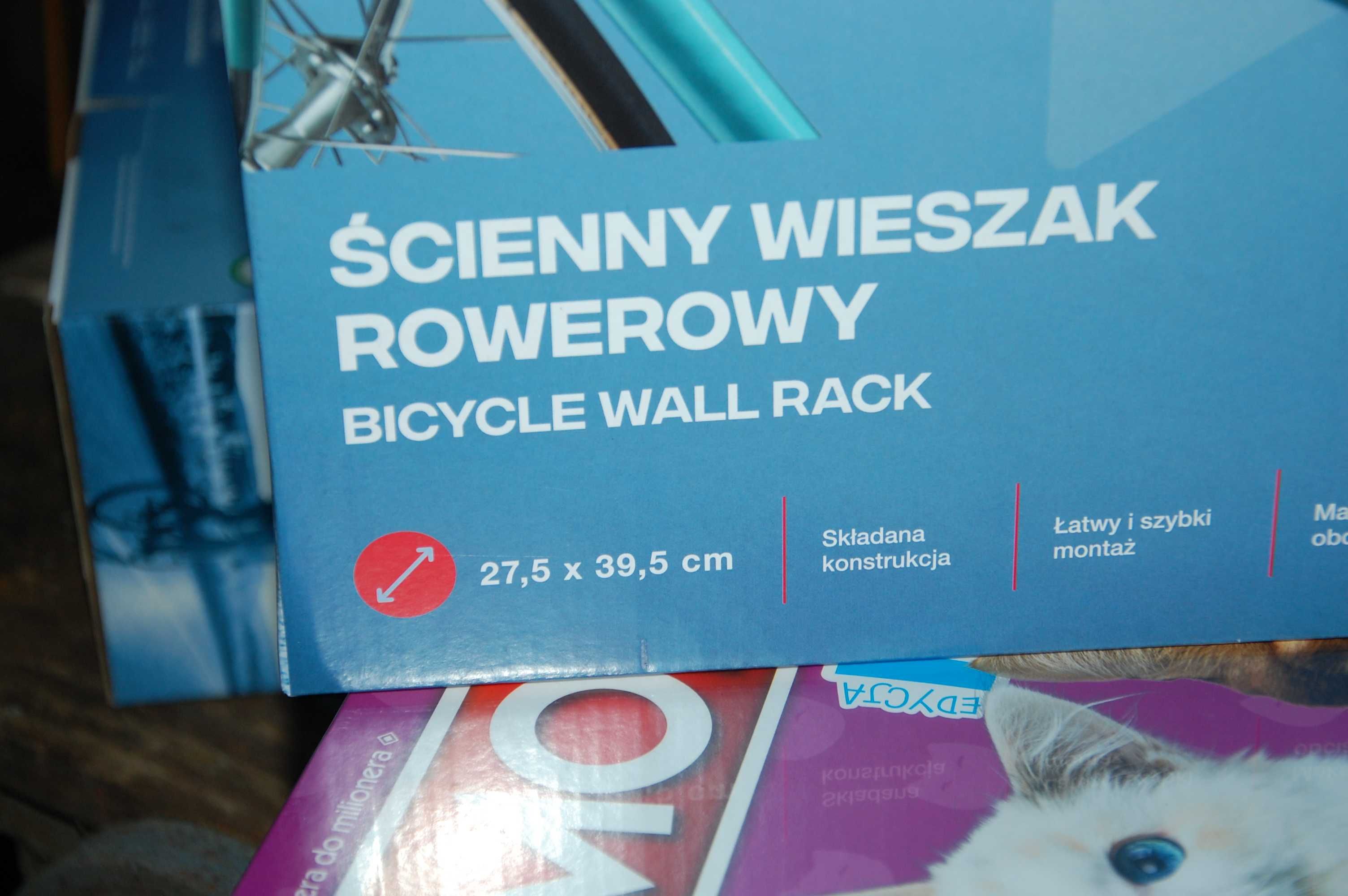 nowy scienny wieszak na rower