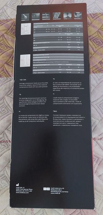 Ligadura inelástica para perna