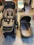 Cybex priam 1.0 szary spacerówka plus gondola 0-4 lata unisex