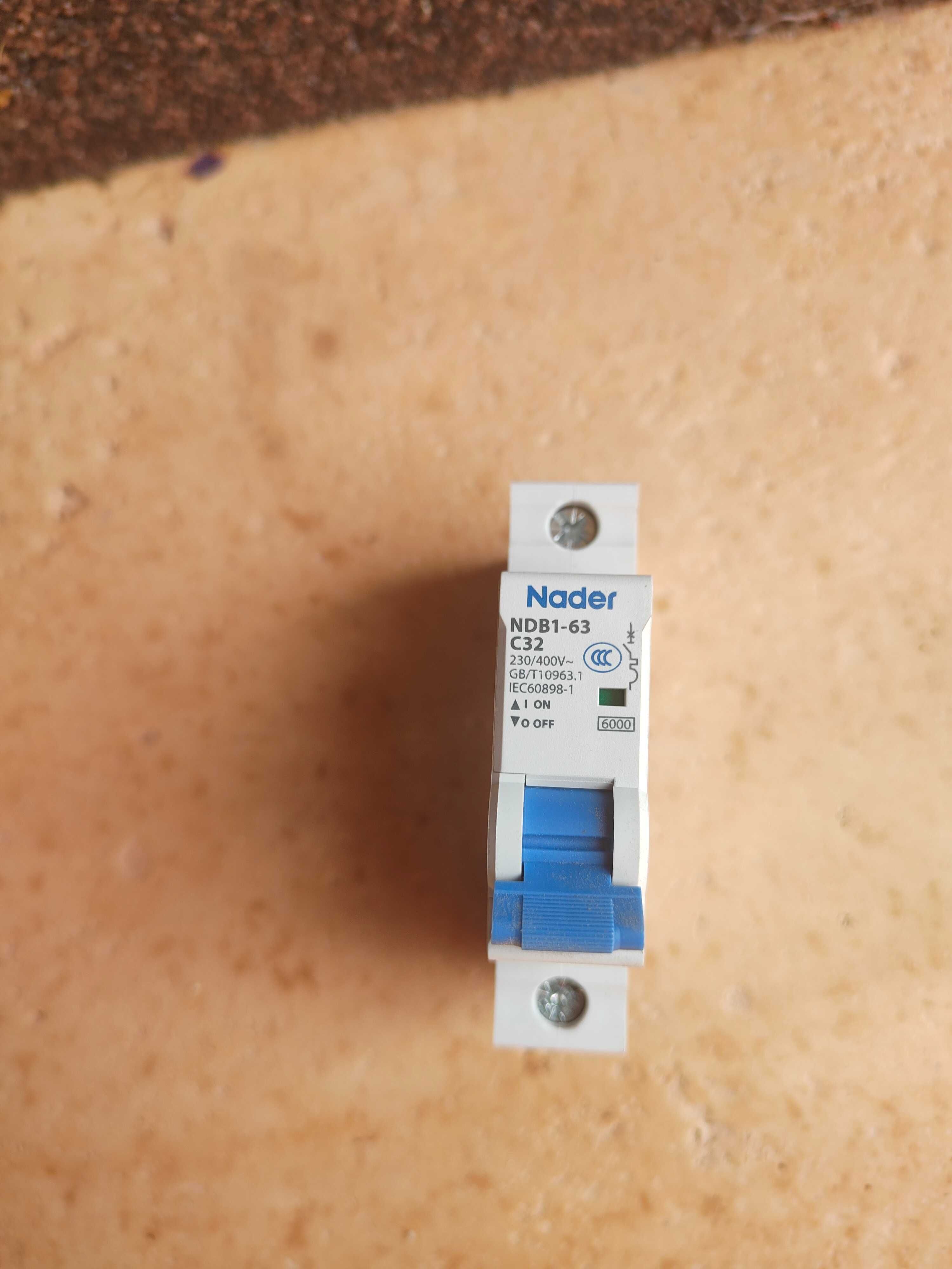 wyłącznika nadprądowy Nader NDB1-63 C32