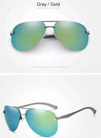 okulary przeciwsłoneczne z polaryzacją meskie uv okulary lato prezent