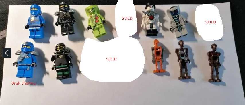 Figurki LEGO zestaw