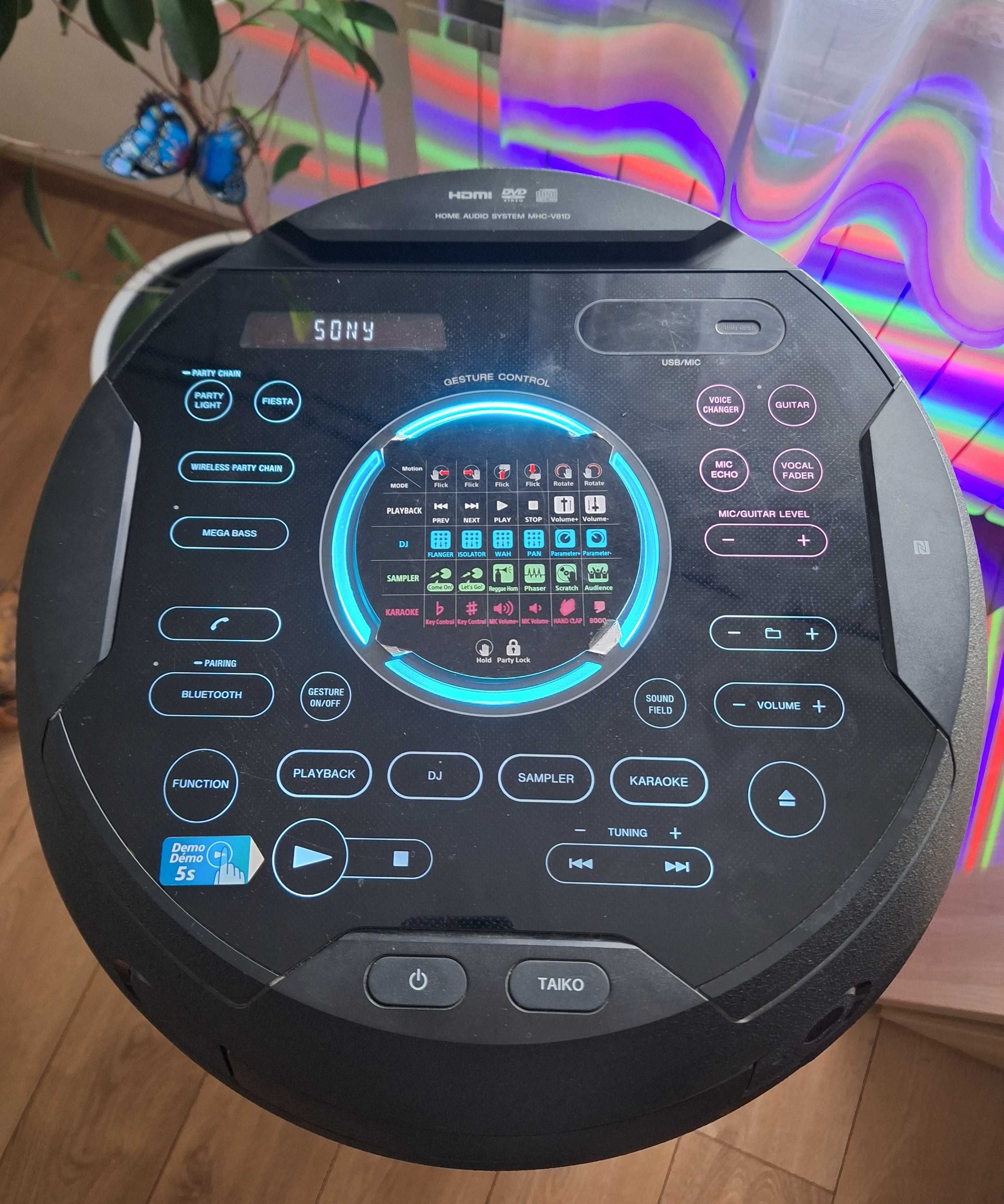 Głośnik bluetooth SONY V81D kolumna bluetooth nagłośnienie wzmacniacz