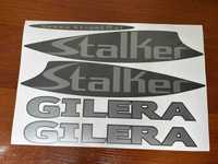 Gilera Stalker  вінілові наклейки металік Мотоцикл скутер мото