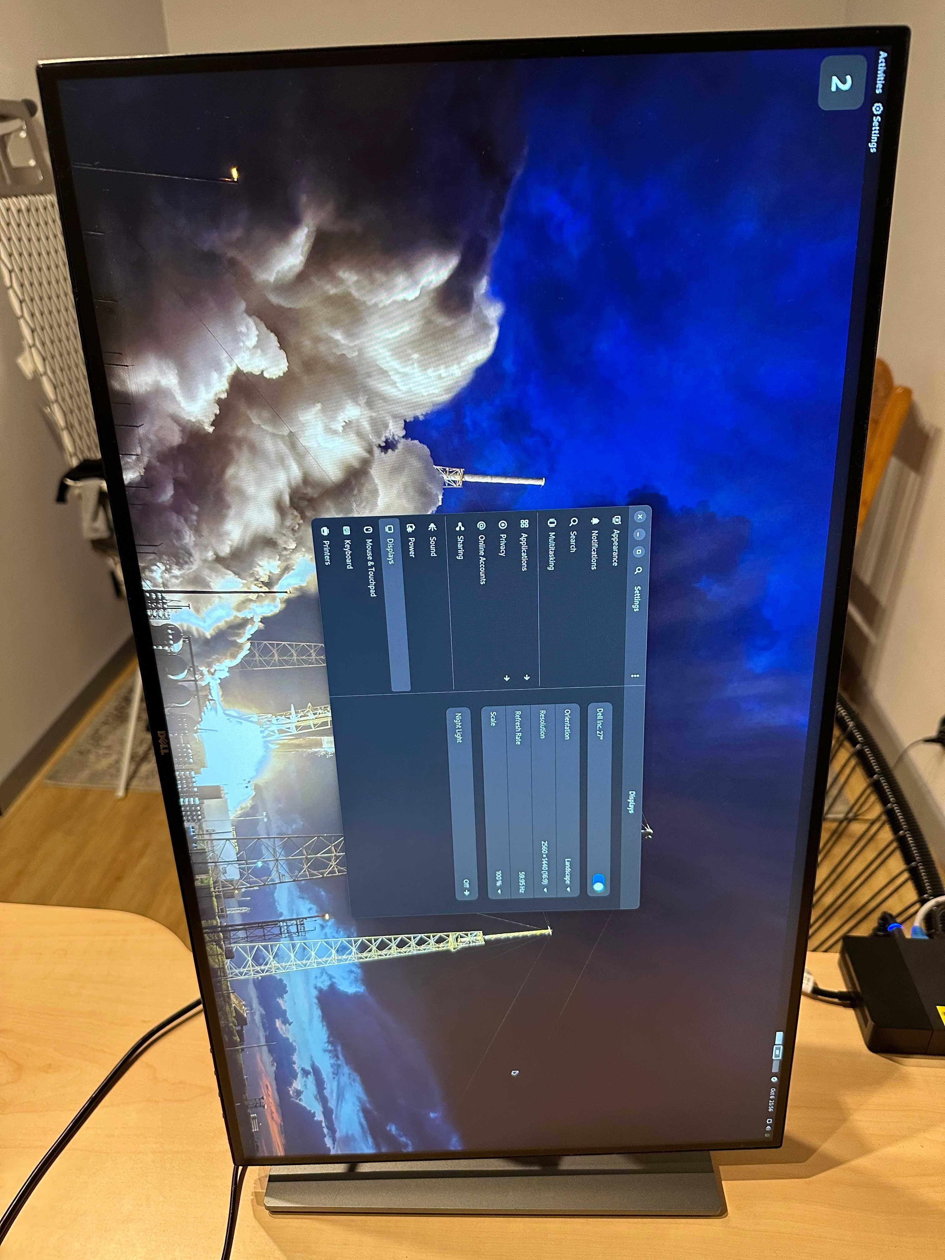 Monitor Dell U2717D 1440P