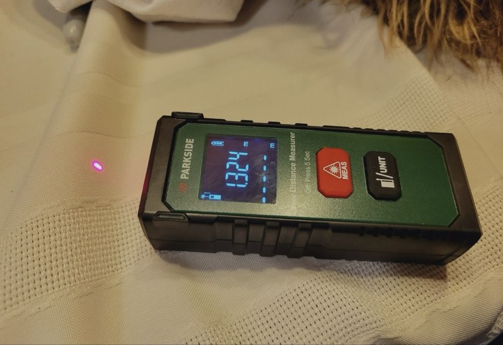 PARKSIDE Laser Distance Measurer PLEM 20 B5 Meter Range 20m