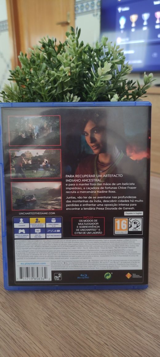 Uncharted: O Legado Perdido PS4