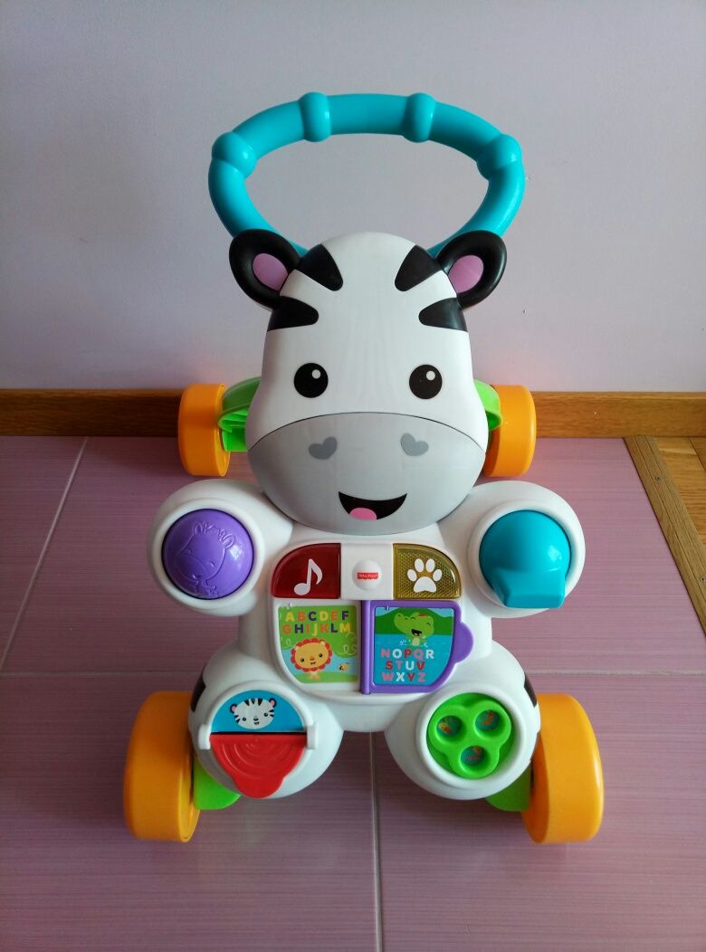 Интерактивные ходунки, зебра Fisher Price !