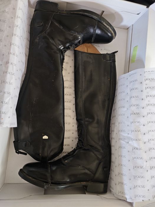 Oficerki jeździeckie Horze 38 zimowe, ocieplane