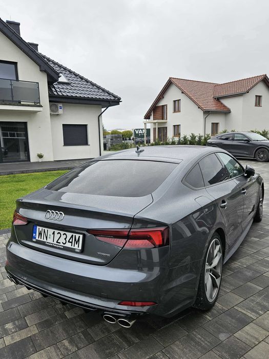 Audi A5, 2019, 2.0TFSI MildHybrid, Quattro, SLINE, SALON PL, FV 23%