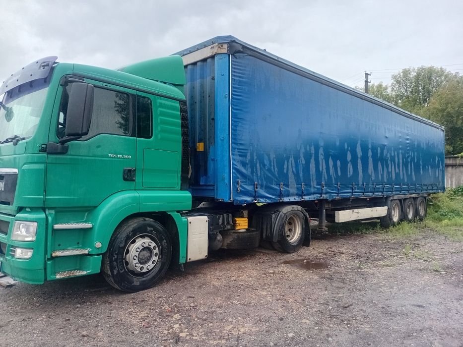 Фура Ман з прицепом штора комплект