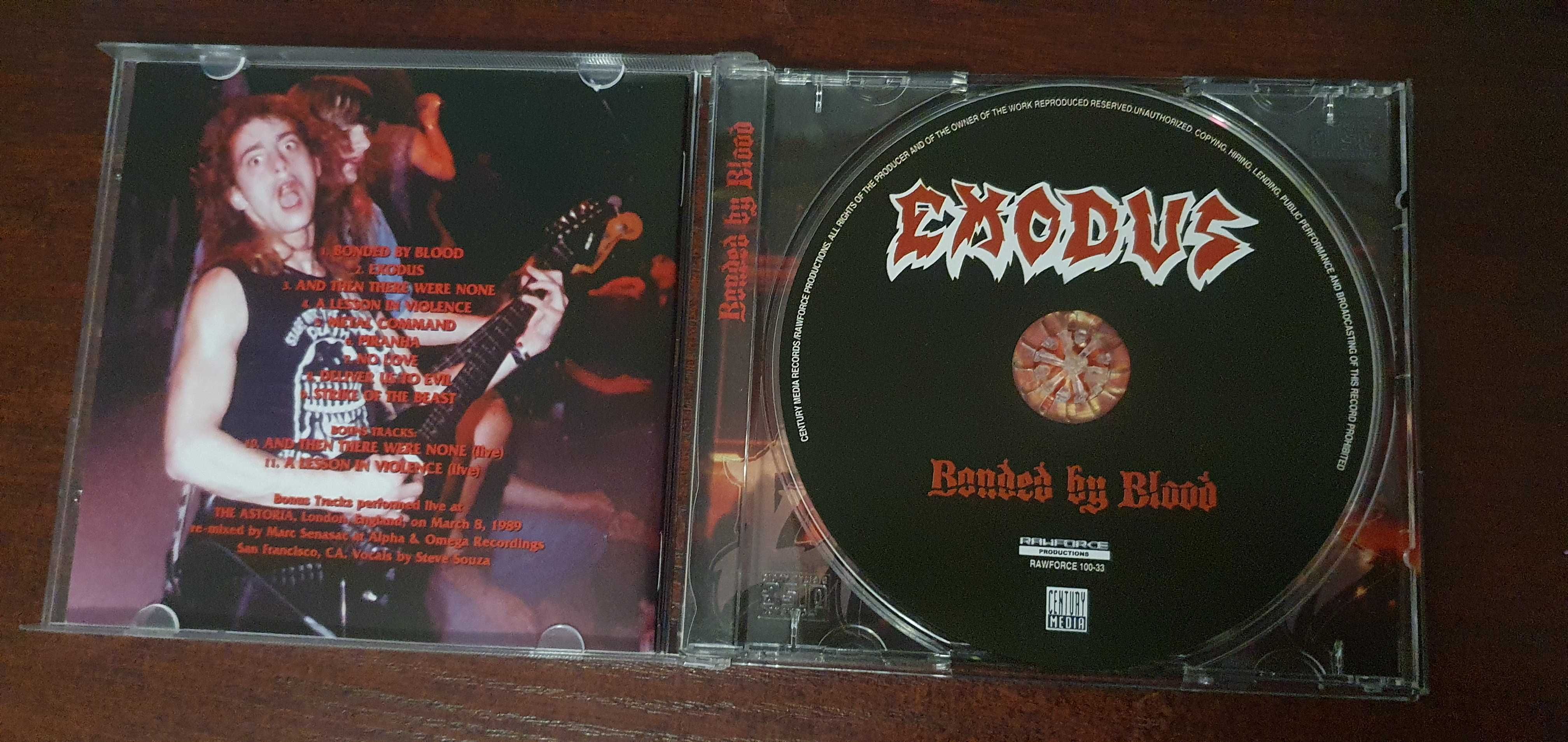 Exodus  " Bonded by blood "   cd  muzyka thrash metal