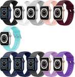 Pasek do smartwatcha iWatch, 11-pak, silikonowy