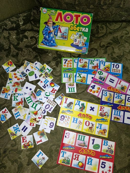 Набір - розвиток мовлення, вивчення літер, навчання читанню