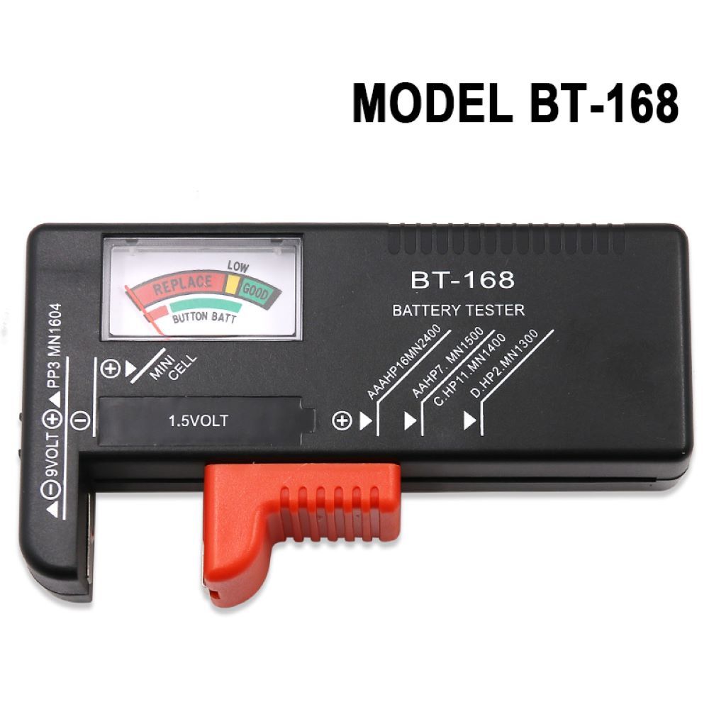 Verificador de pilhas / bateria Bt-168 NOVO