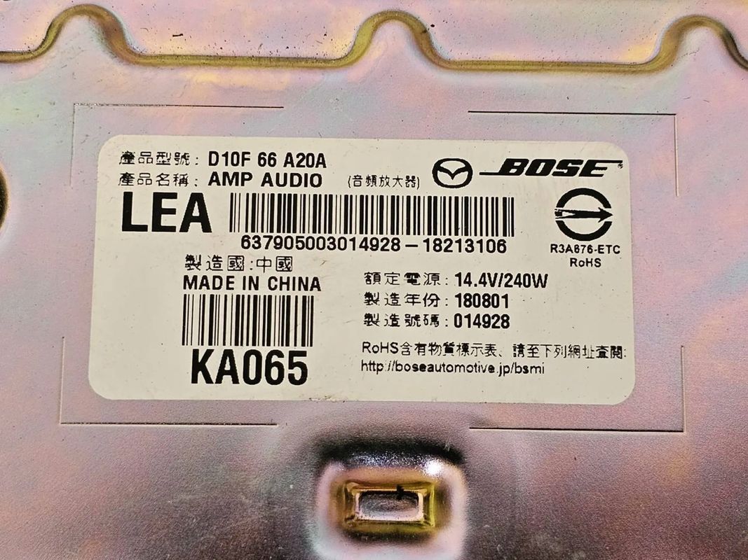 Wzmacniacz Audio Radia Mazda Cx-3 Bose D10f66a20a