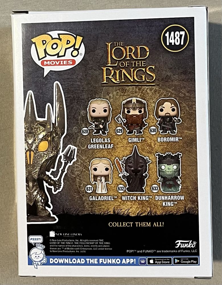 Sauron GITD The Lord of the Rings 1487 Funko POP