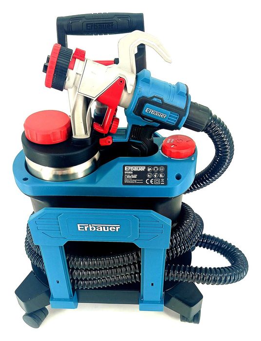 Pistolet Agregat Malarski ERBAUER EPS800 800W HVLP 1L Elektryczny