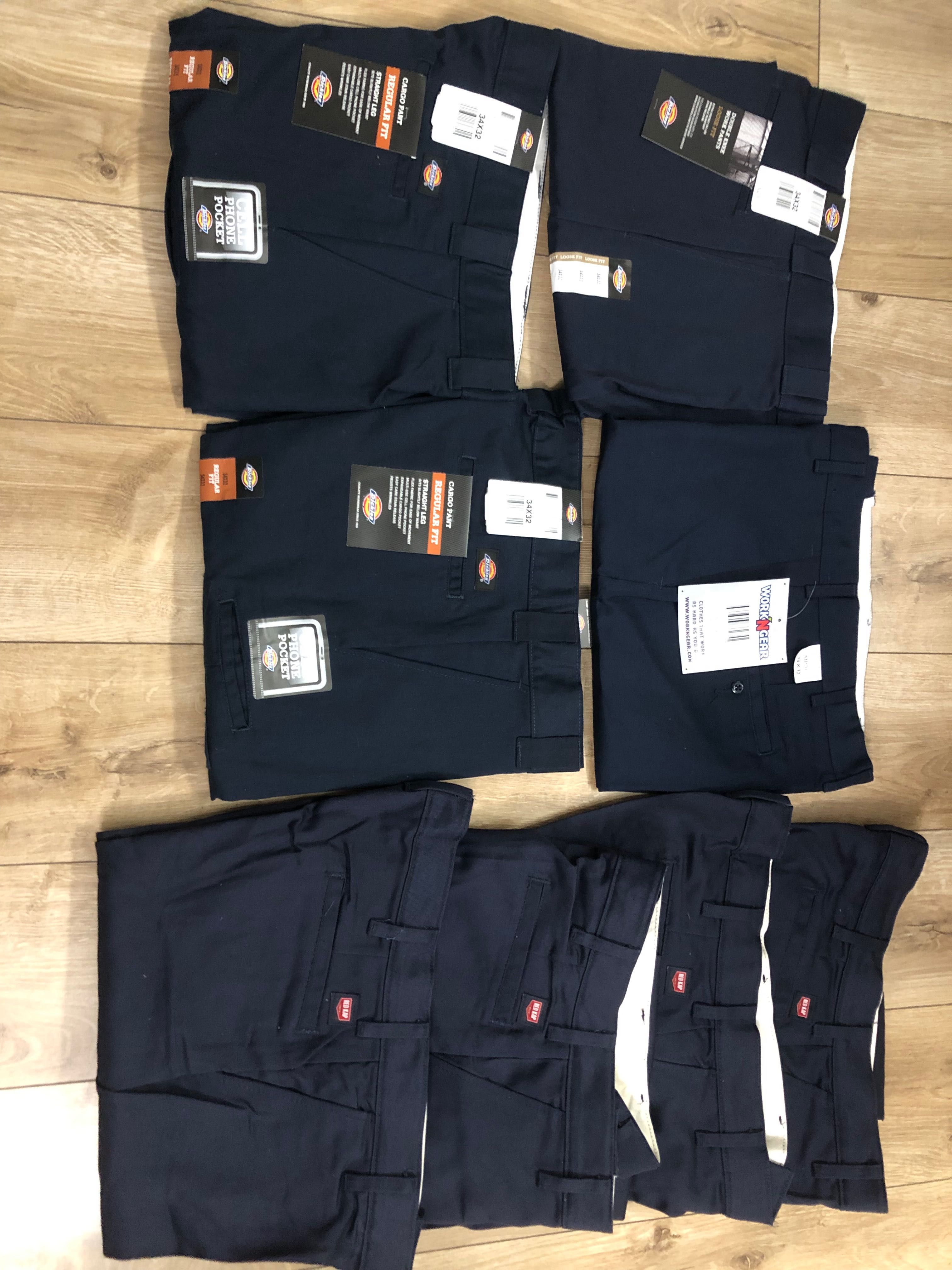 Spodnie robocze z USA Dickies, RedKap, NOWE porządne