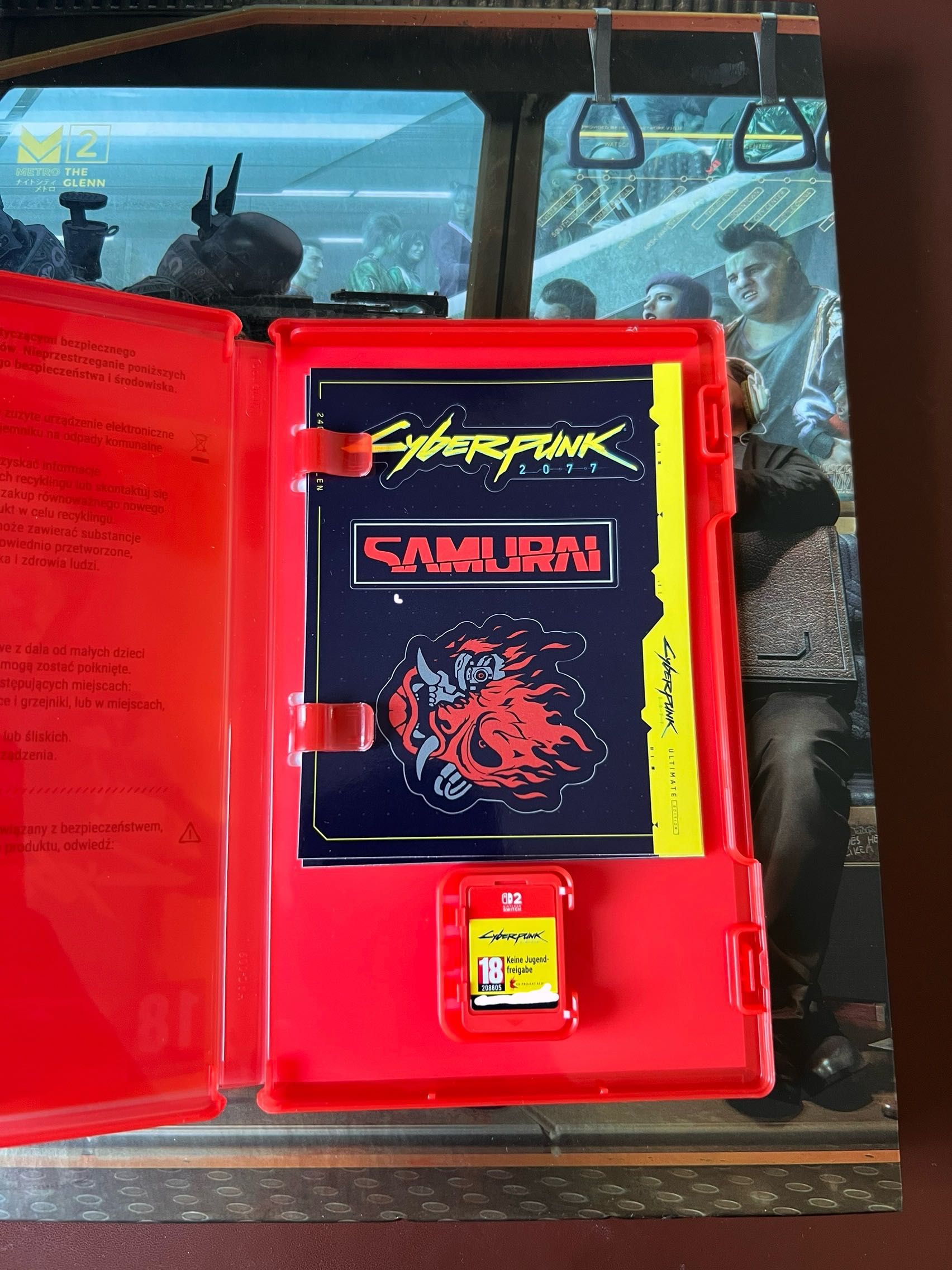 Gra Cyberpunk Switch 2 + książka