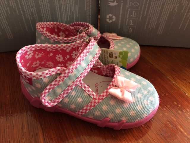 RenBut buty kapcie dziewczynka rozm. 21, 22 nowe wyprzedaż