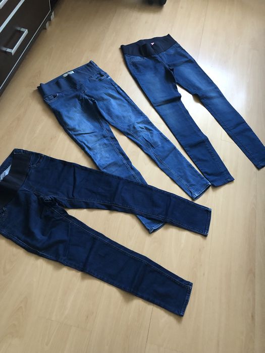 spodnie ciążowe jeansy