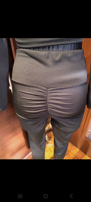 Komplet damski leginsy + bluzka