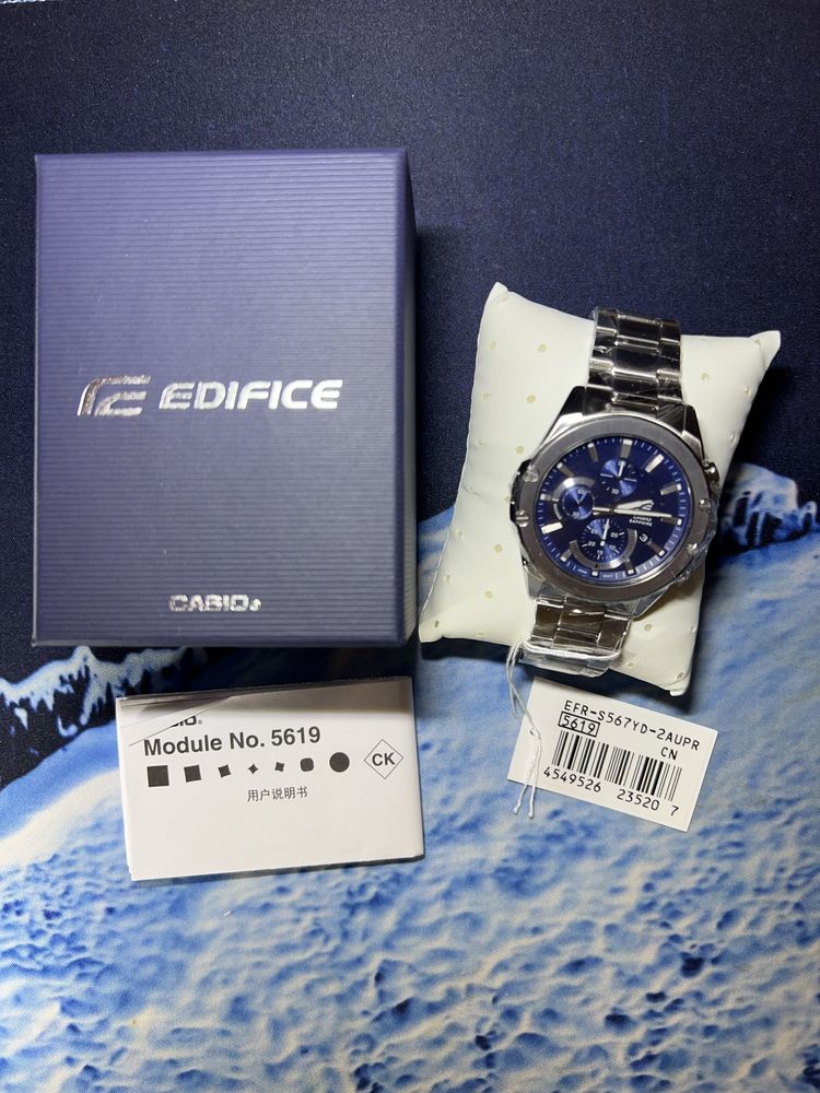 Чоловічий годинник/Наручные часы Casio Edifice EFR-S567YD-2A