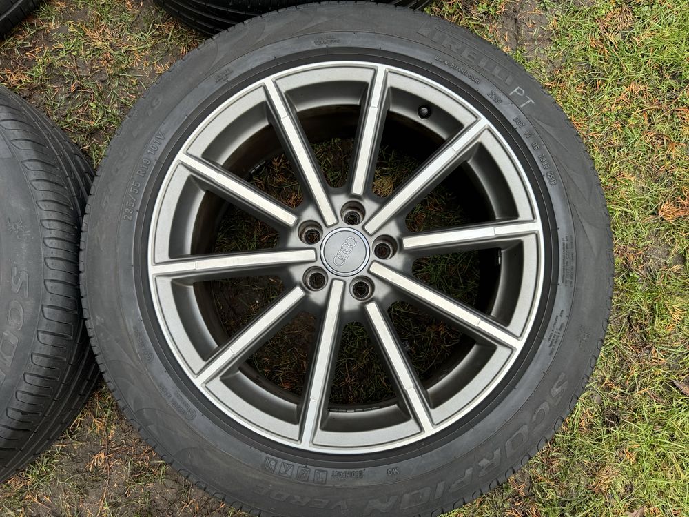 J Nowe Kola Felgi Alu Audi Q5 SQ5 A4 B8 B9 A5 A6 C7 C8 A7 235/55/19