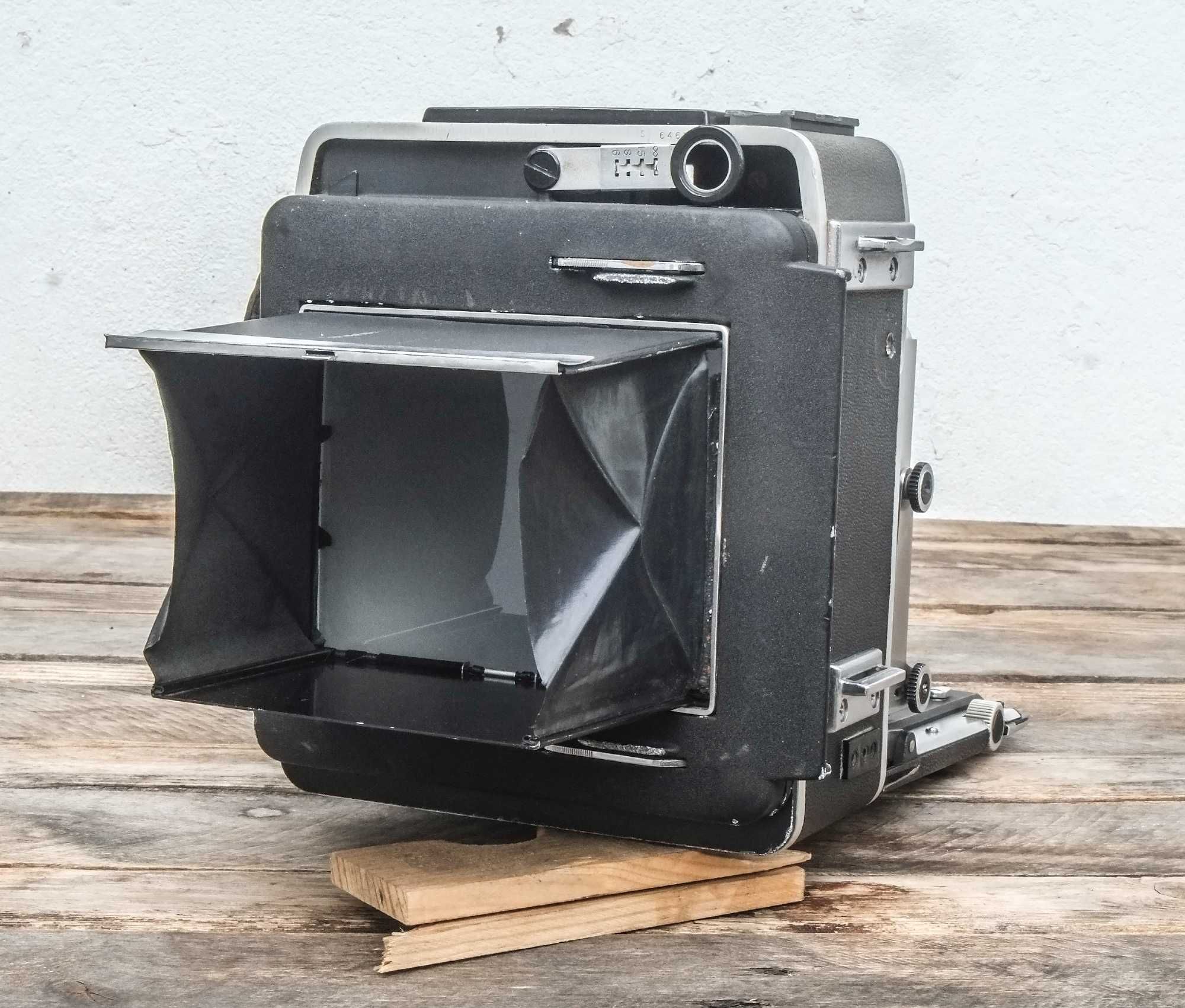 Graflex Super Speed Graphic c/ velocidade 1/1000s, formato 4x5