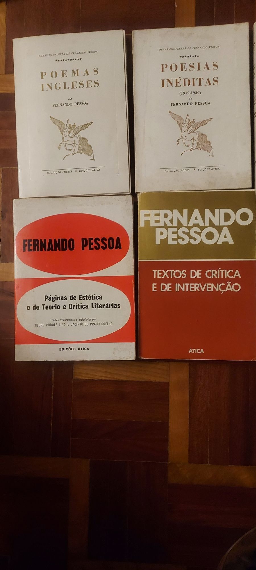 OBRAS DE FERNANDO PESSOA. ANT. POÉTICA. Torga. Vejam fotos elucidativa