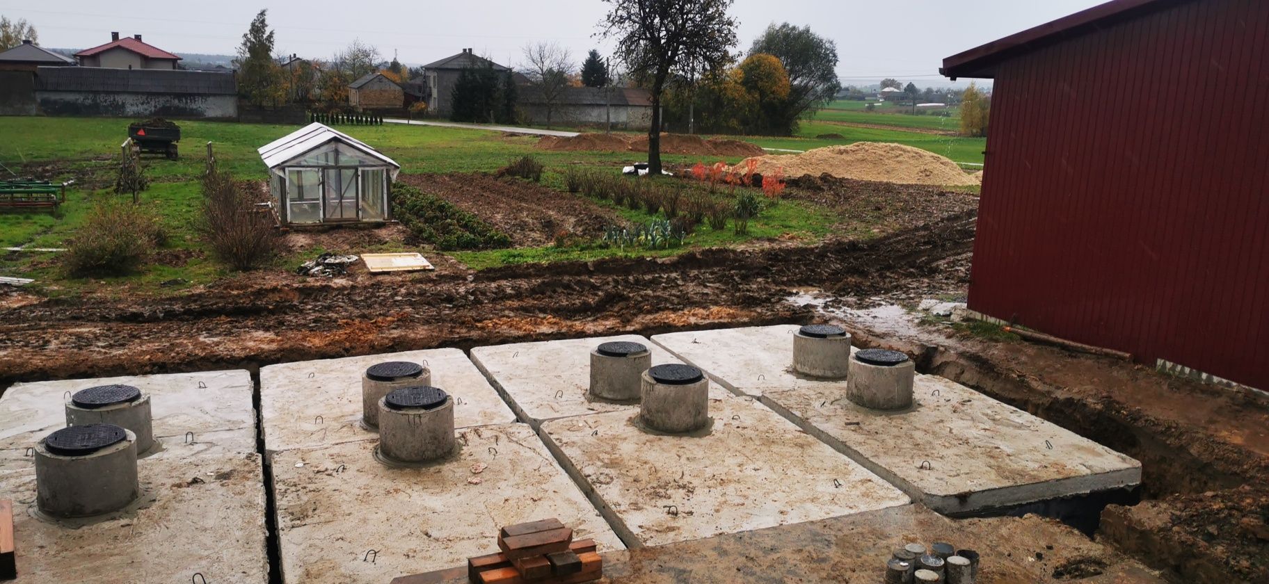 Zbiornik betonowy 6m3 na szambo wode deszczówkę ścieki gnojówkę