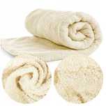 Ręcznik Kąpielowy Bawełniany 50x100 Cm Ecru 100% Bawełna Gruby 500G