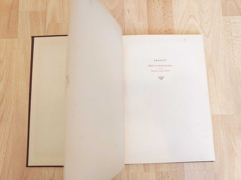 1954 Ignacy Kraśicki "Monachomachia" - Perełka na OLX