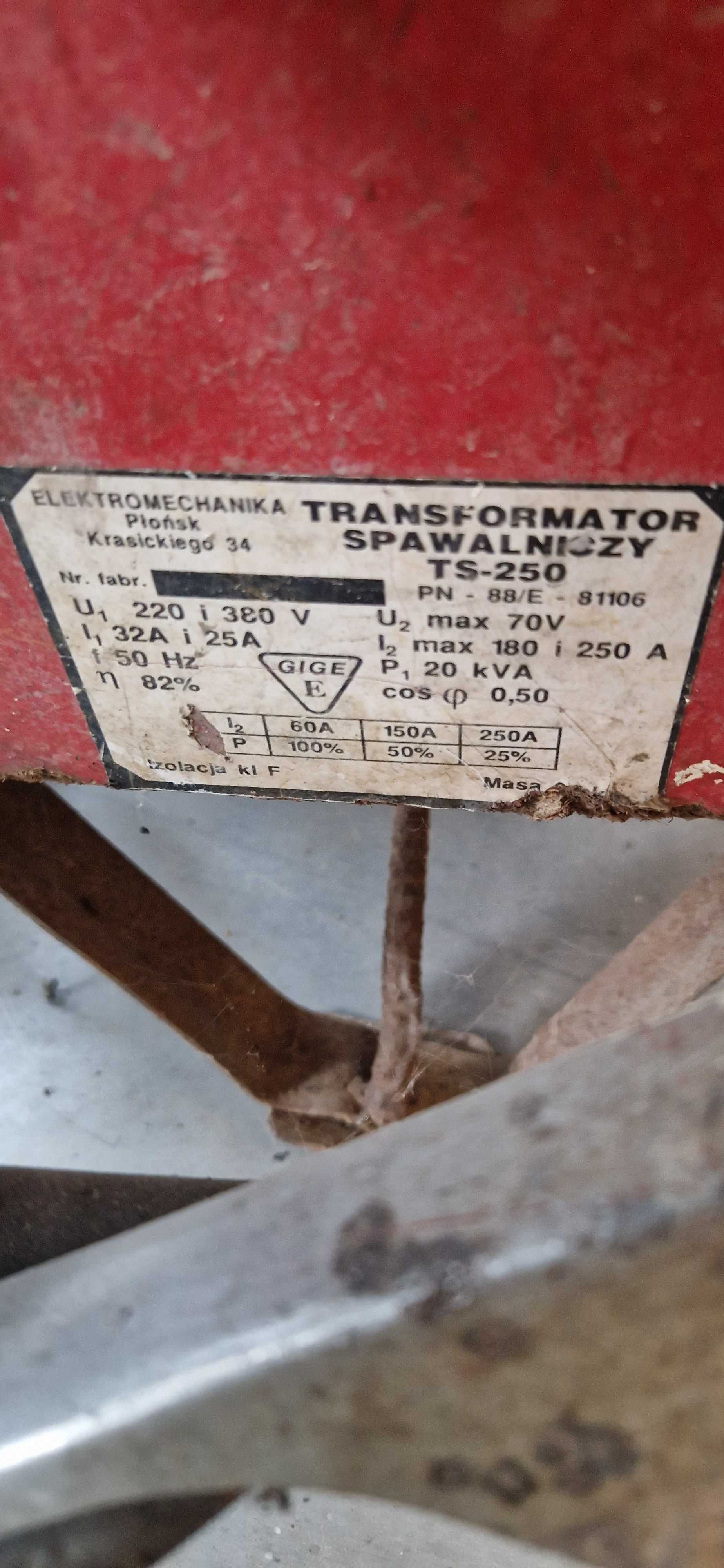 Transformator Spawalniczy